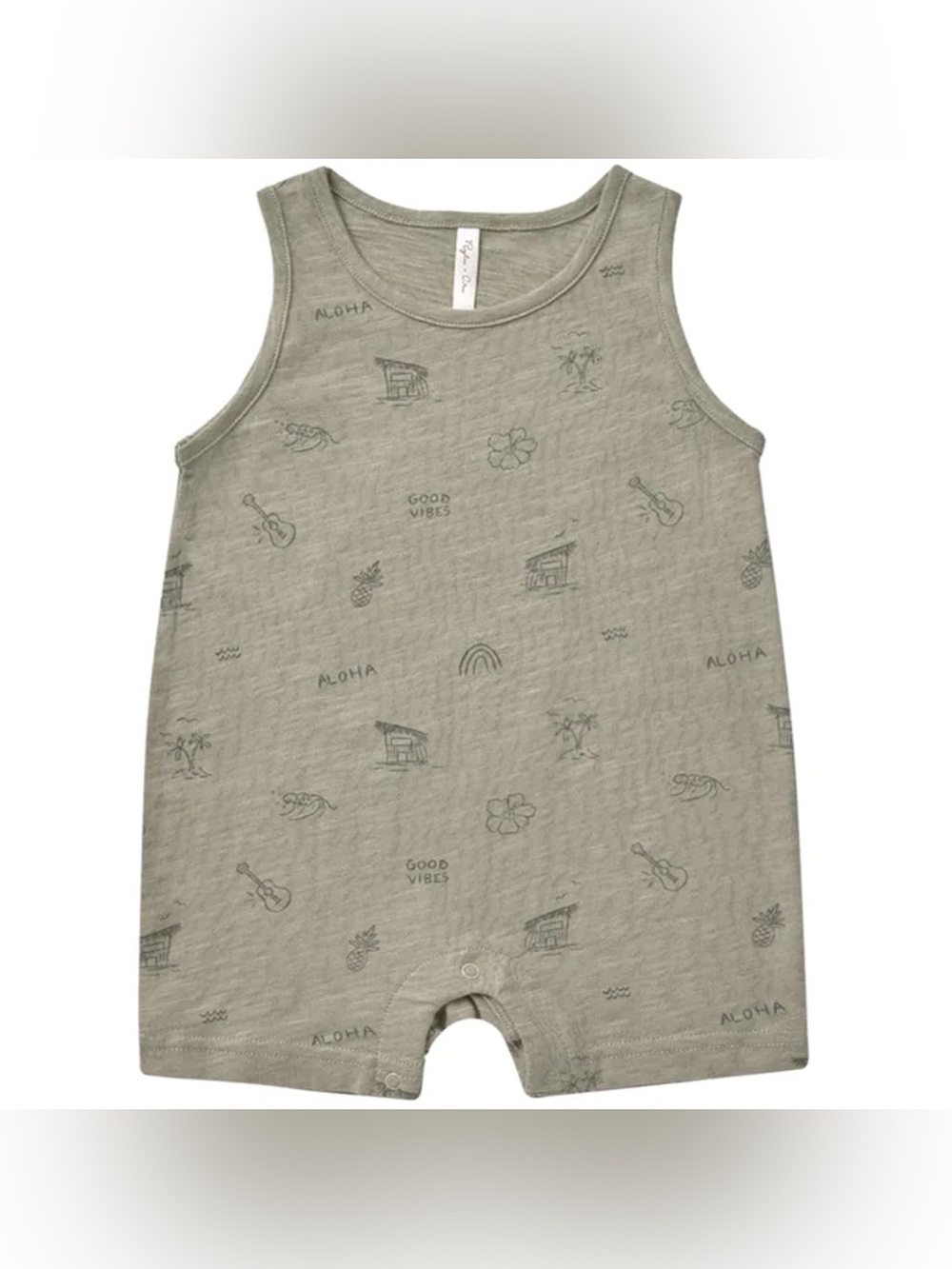 Rylee + Cru Sleeveless One Piece Hawaii Size 18-24m Like New